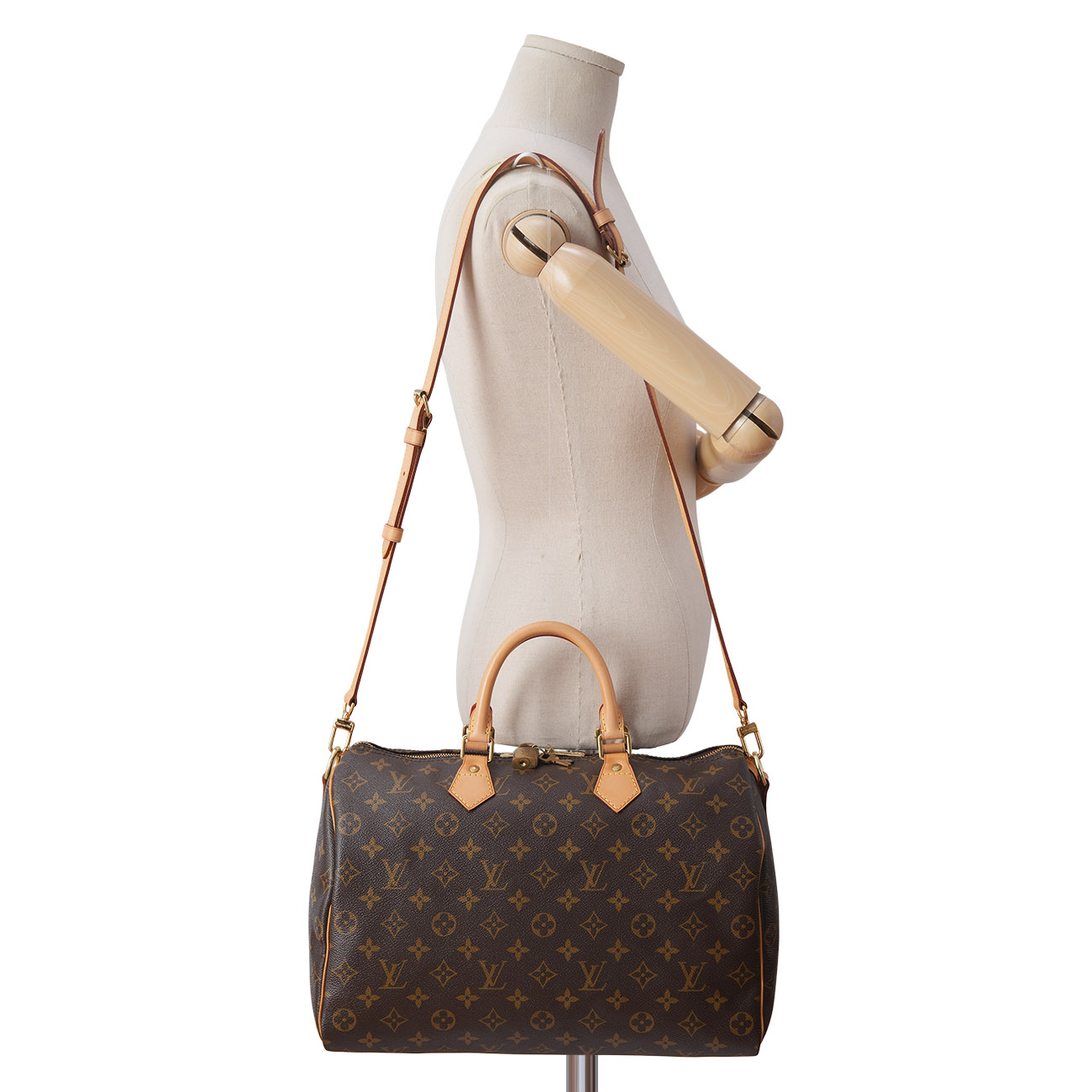 LOUIS VUITTON(USED)루이비통 모노그램 스피디 반둘리에 35